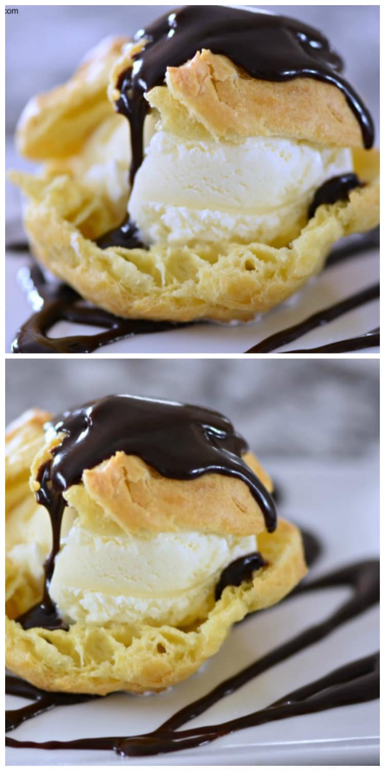 Ice Cream Profiteroles