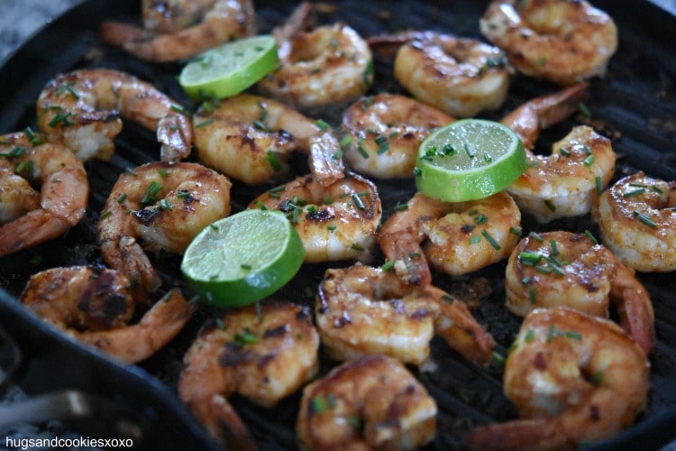 Grilled Chipotle Lime Shrimp