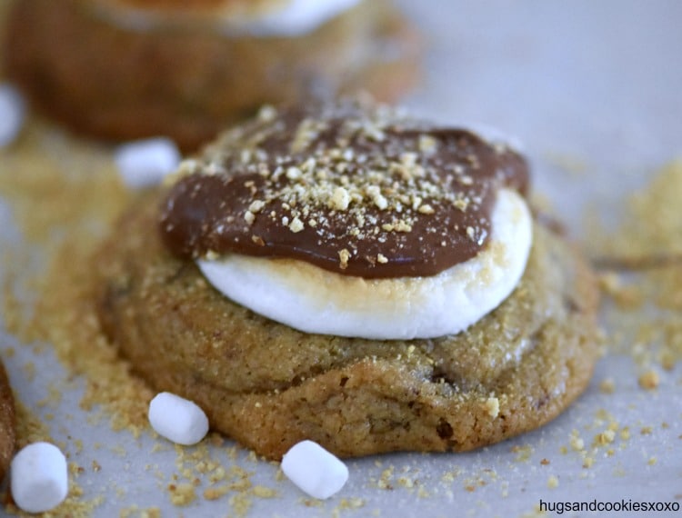 S'mores Chocolate Chip Cookies