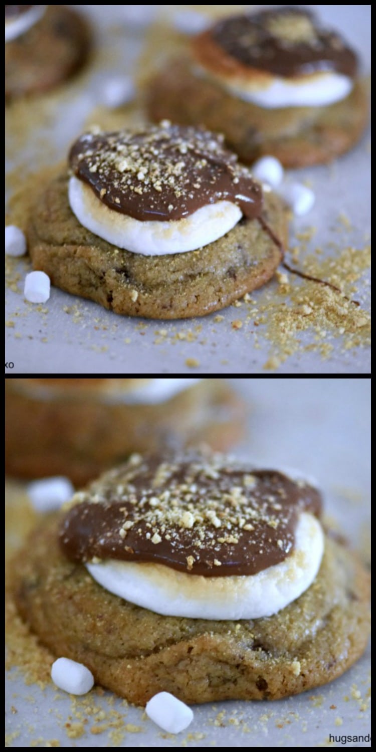 S'mores Chocolate Chip Cookies