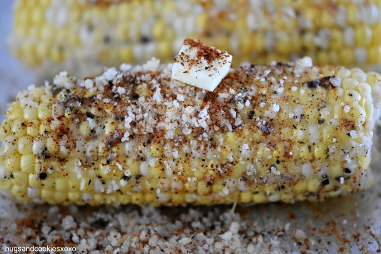 Parmesan Street Corn