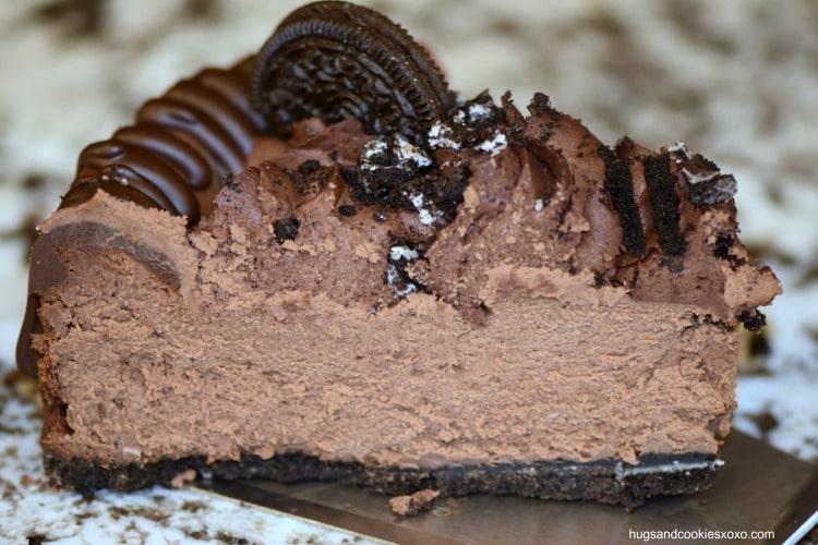 Triple Chocolate Oreo Cheesecake