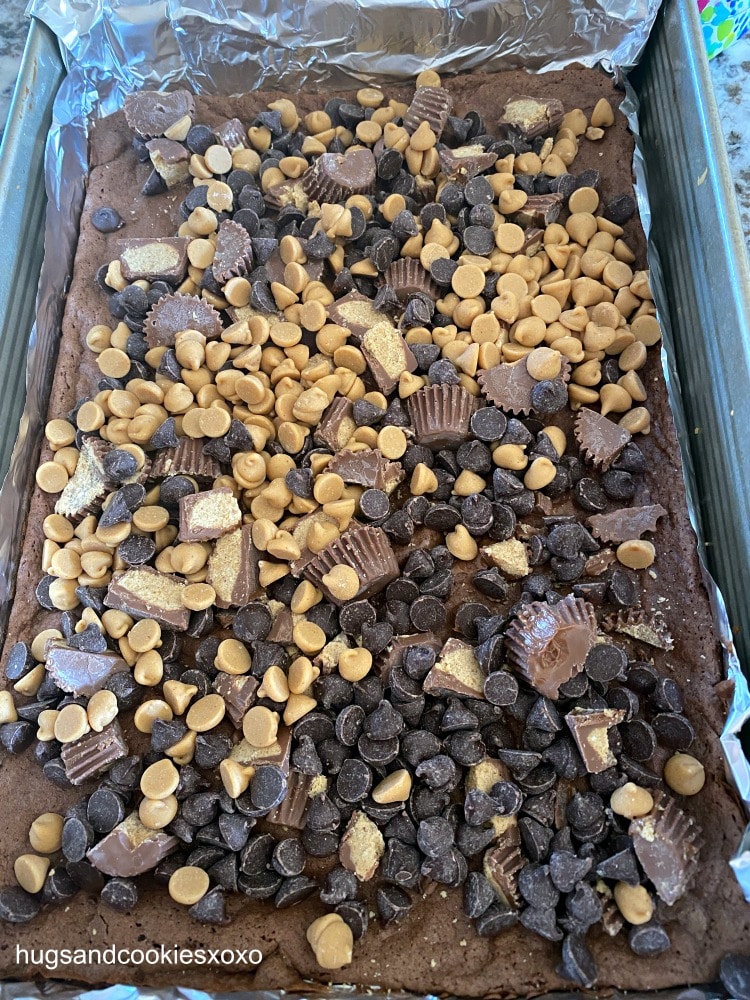 Death By Reese's Cheesecake Brownies