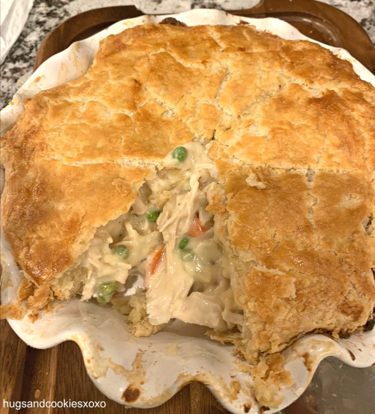 Chicken Pot Pie with Buttermilk Crust