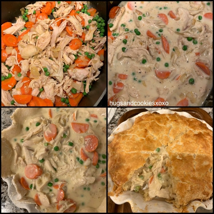 Chicken Pot Pie with Buttermilk Crust