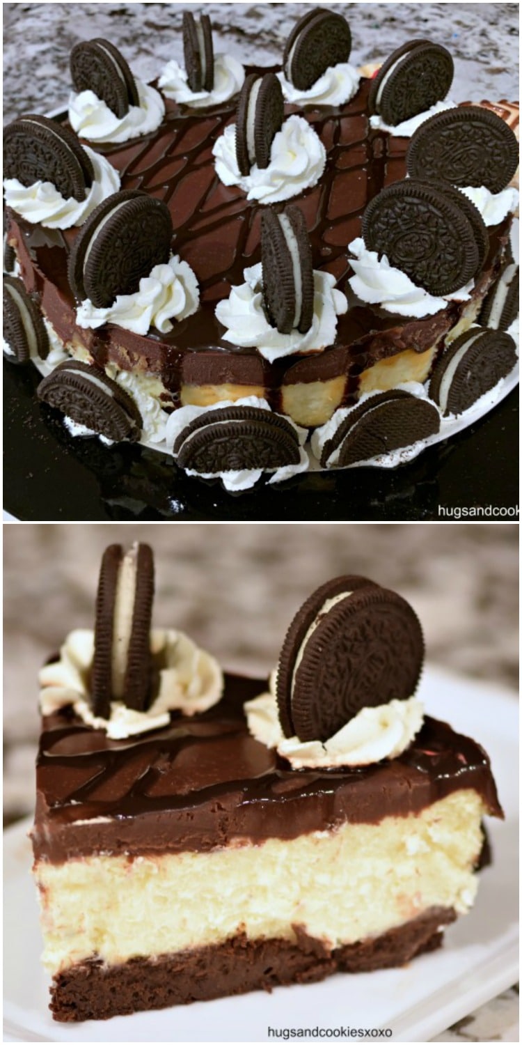 Oreo Brownie Cheesecake