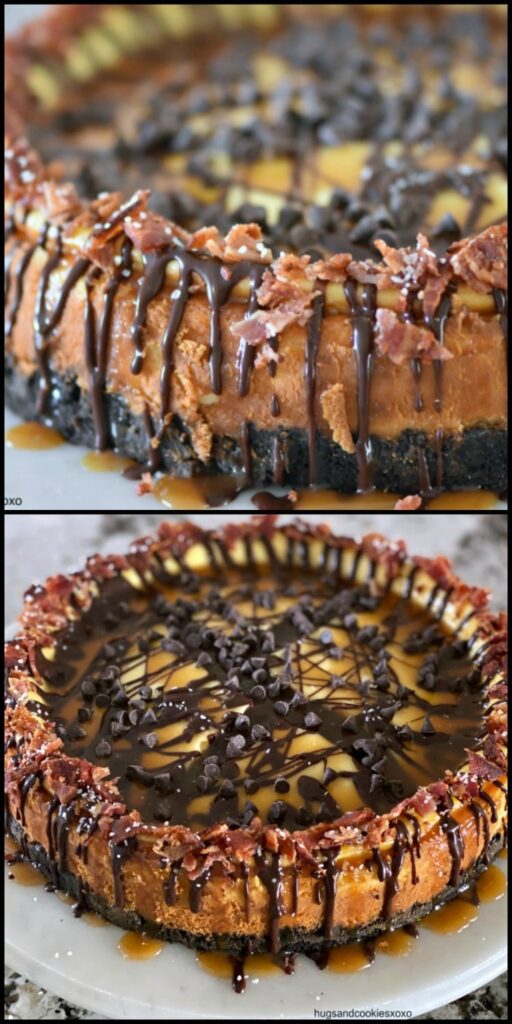 Bacon Caramel Cheesecake