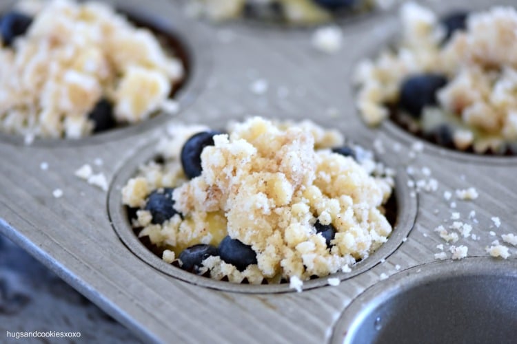 Blueberry Cream Cheese Muffins