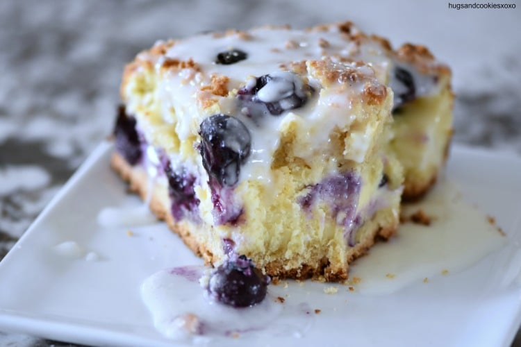 Blueberry Cream Cheese Crumb Cake