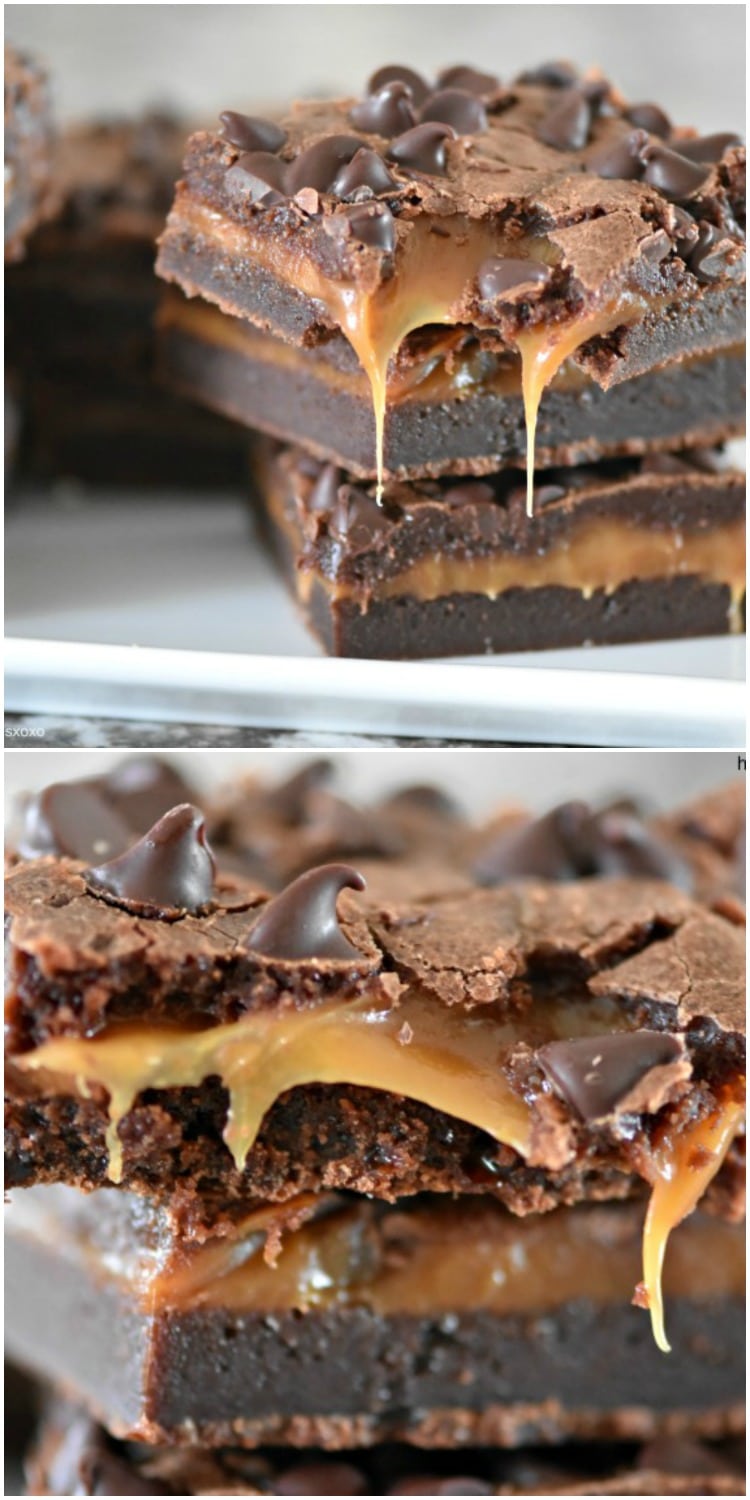 Caramel Brownies