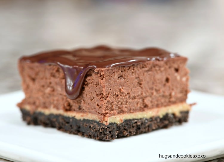 Triple Chocolate Cheesecake 