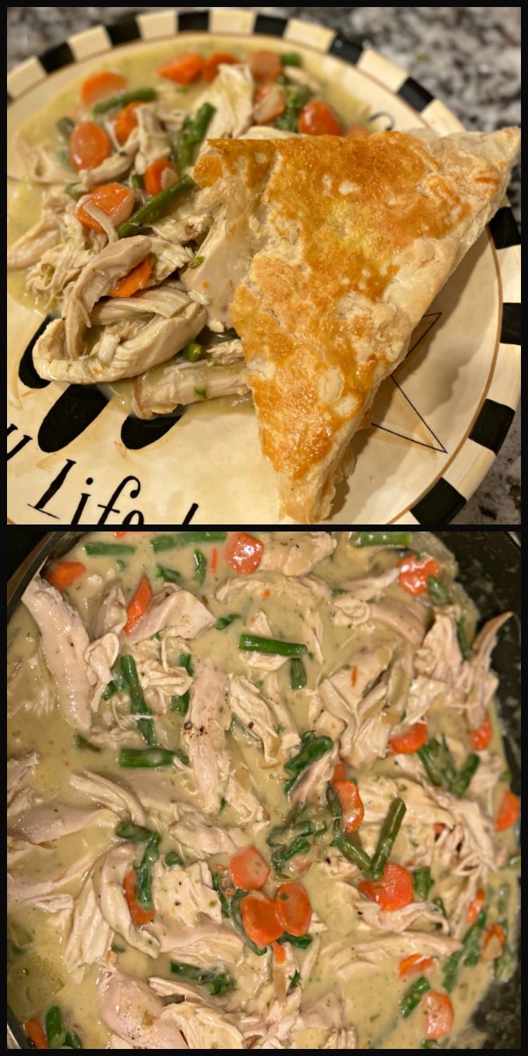 Puff Pastry Pot Pie