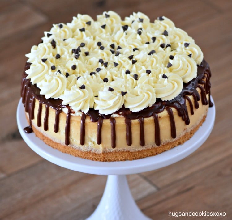 Boston Cream Pie Cheesecake