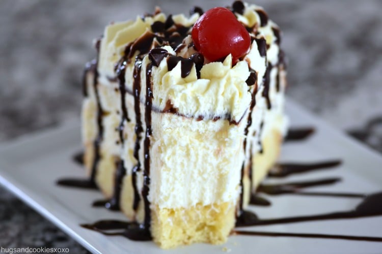 Boston Cream Pie Cheesecake