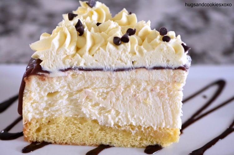 Boston Cream Pie Cheesecake