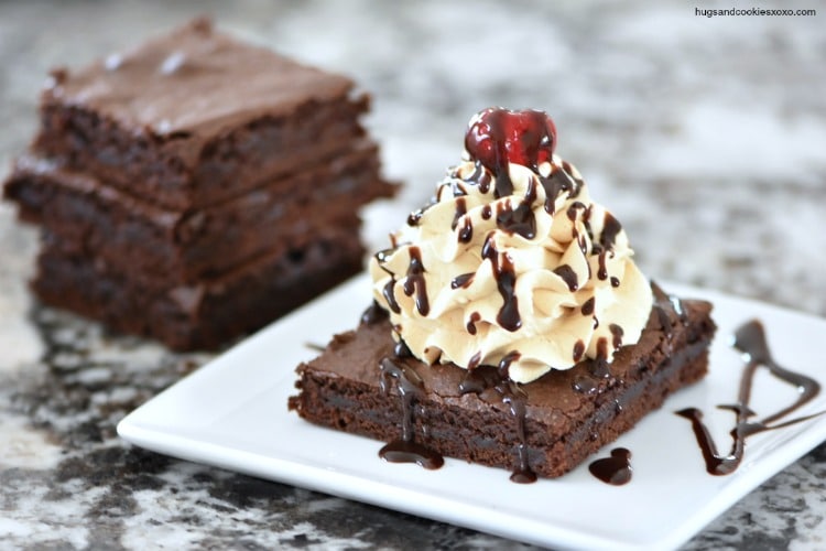 One Bowl Brownies {BEST Brownie Recipe!} - Two Peas & Their Pod