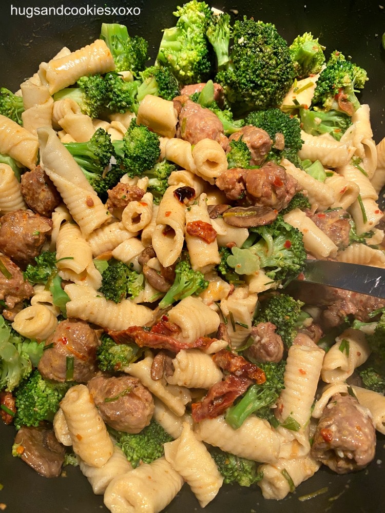 Creamy Sausage and Broccoli