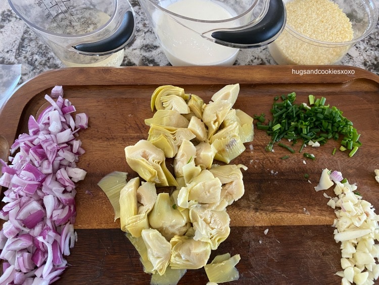 Artichoke Parmesan Chicken ingredients