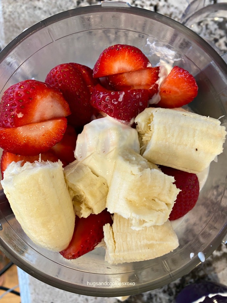 Strawberry Banana Dog Treats