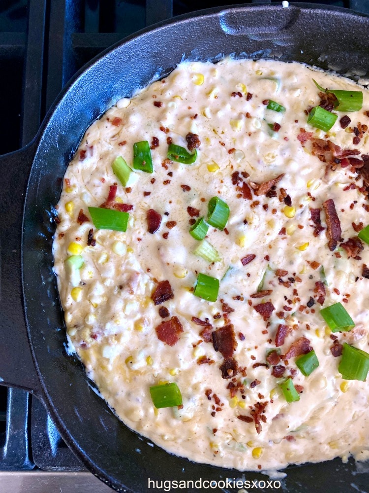 hot Bacon Corn Skillet Dip