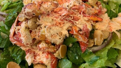 Lobster Caesar Salad Lobster Caesar Salad