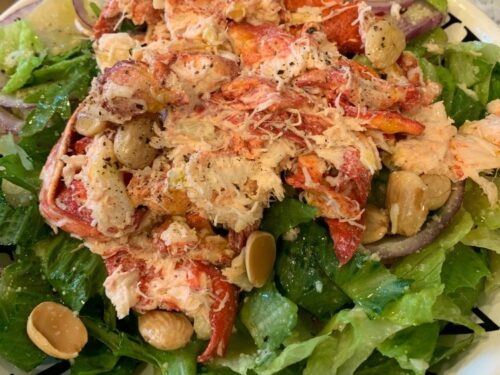 red lobster salad dressing options Red Lobster Caesar Salad Review and Menu Options