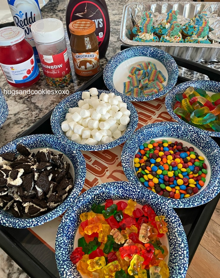 Make Your Own Sundae with toppings