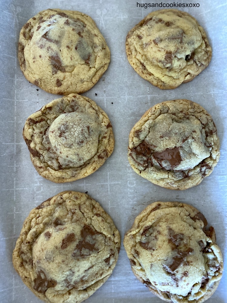 Oreo Chocolate Chunk melted chocolate