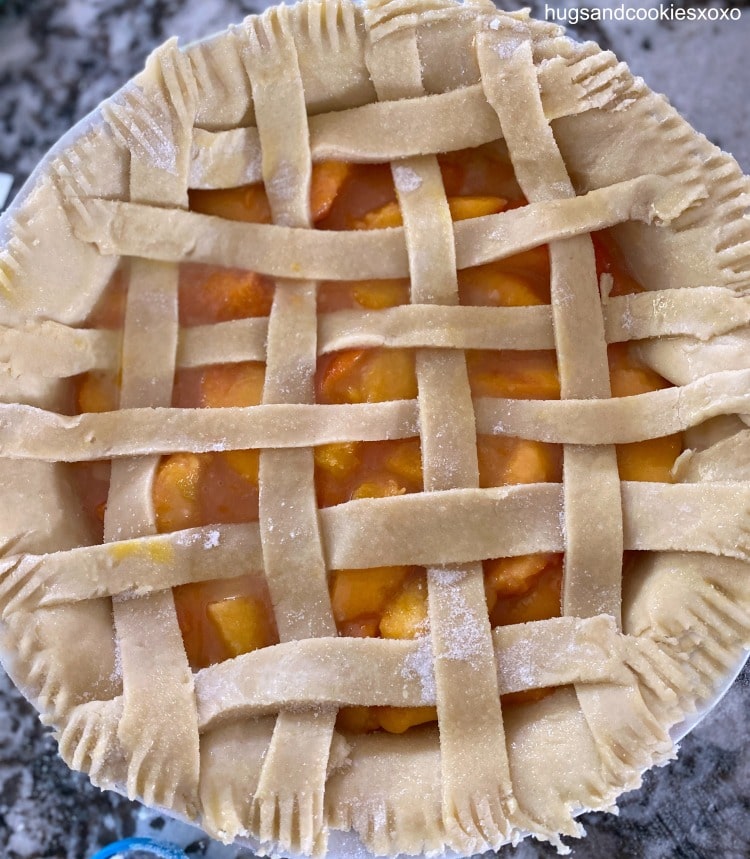 Peach Pie crust