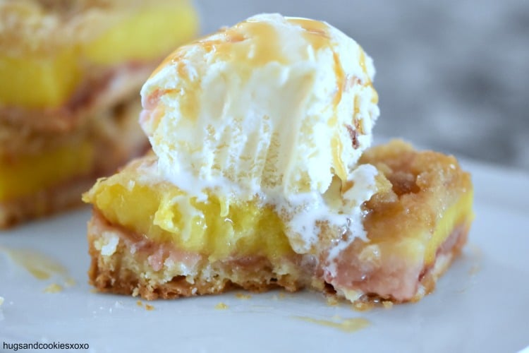 peach pie buttery crust