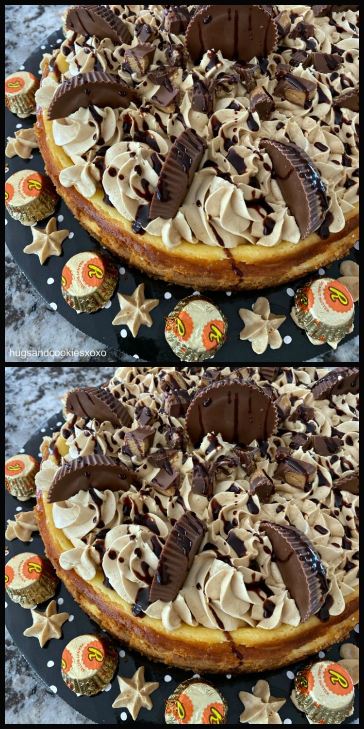 Reese's Cheesecake with chocolate