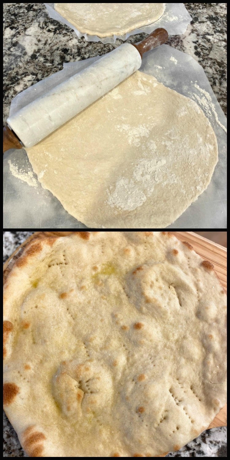 24 Hour Pizza Dough crispy thin