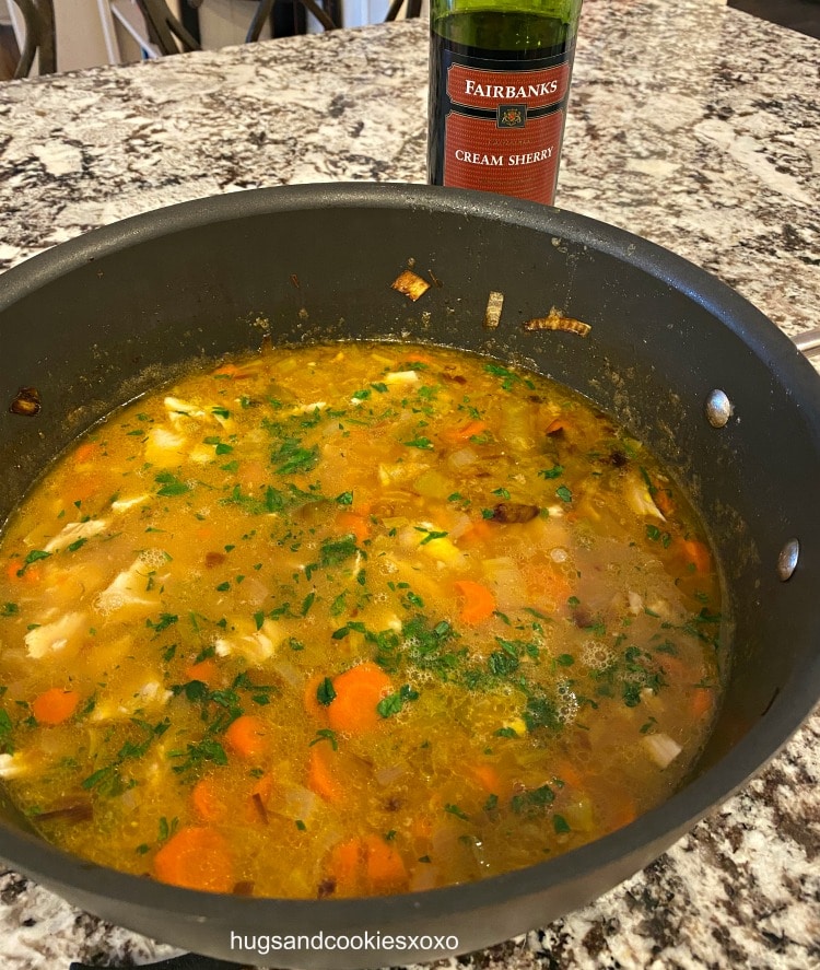 Sherry Chicken Soup