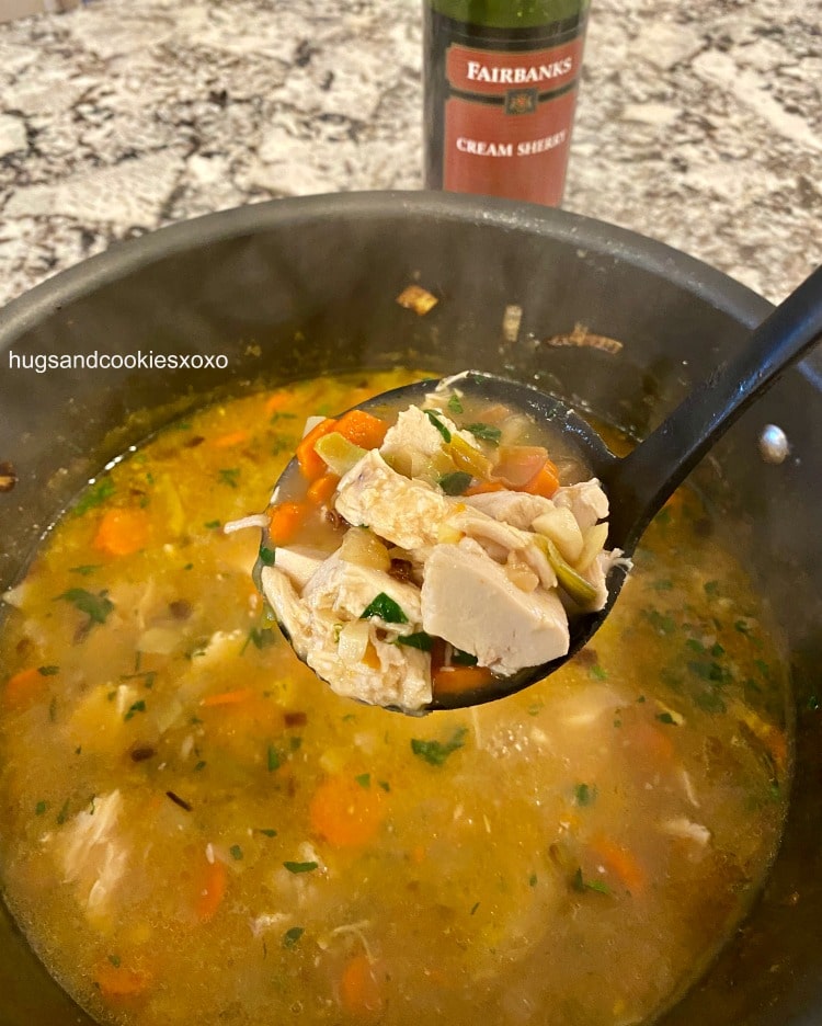 Sherry Chicken Soup