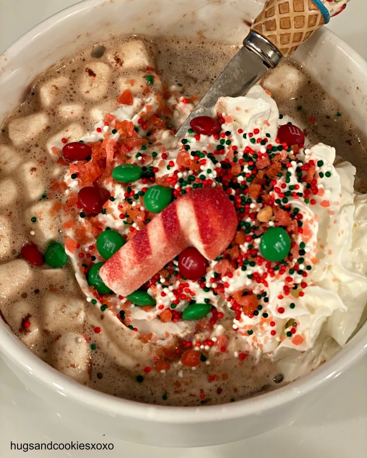 Christmas Hot Chocolate Bombs