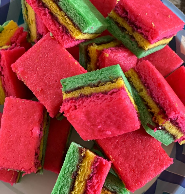 tricolor cookies