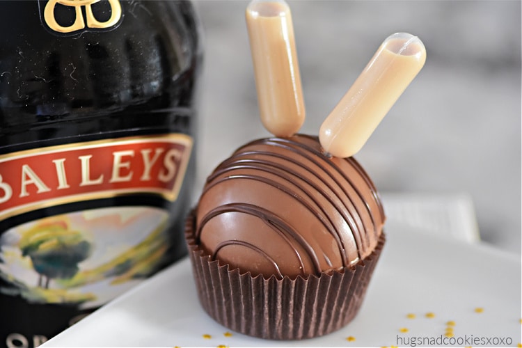 Hot Fudge Cocoa Bombs with Whiskey