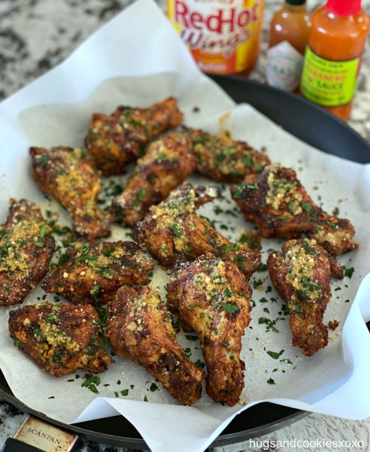 parmesan garlic wings