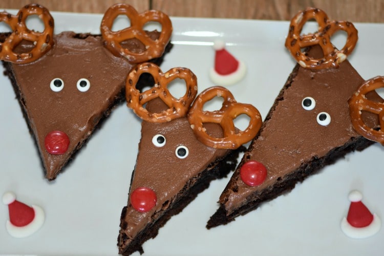 Reindeer Brownies