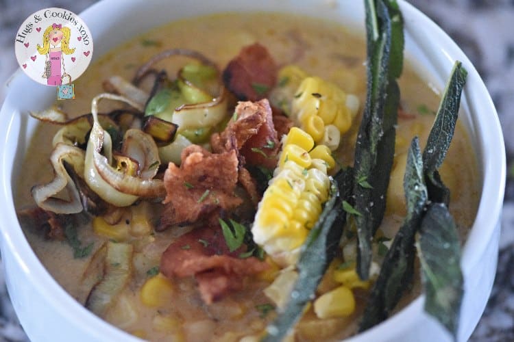 Roasted Corn and Potato Chowder