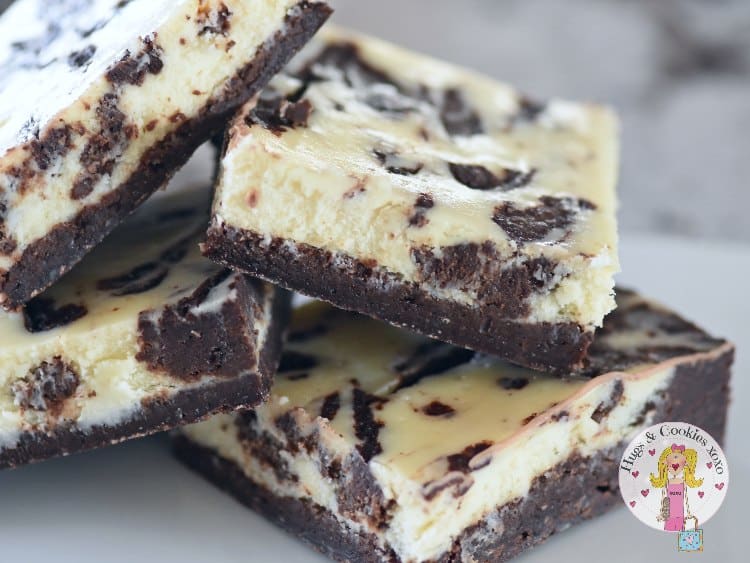 Hot Fudge Cheesecake Brownies