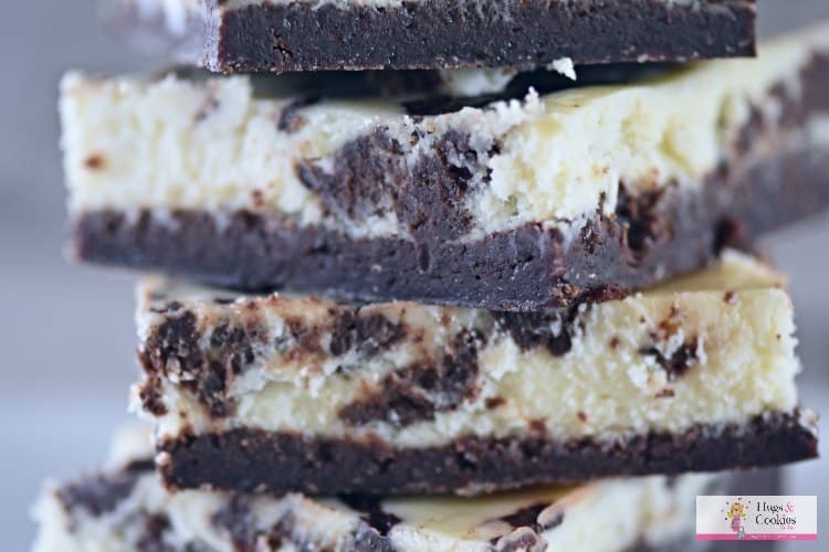 Hot Fudge Cheesecake Brownies