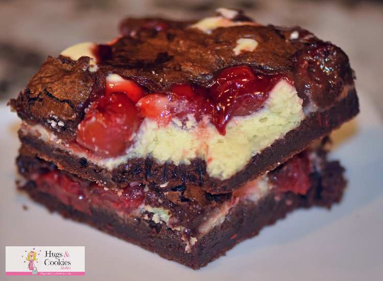 Cherry Cheesecake Brownies