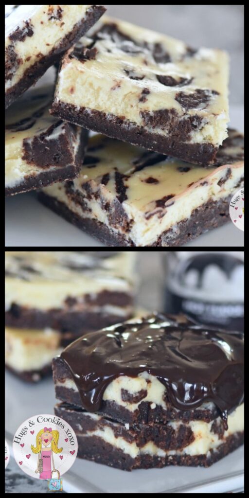 Hot Fudge Cheesecake Brownies