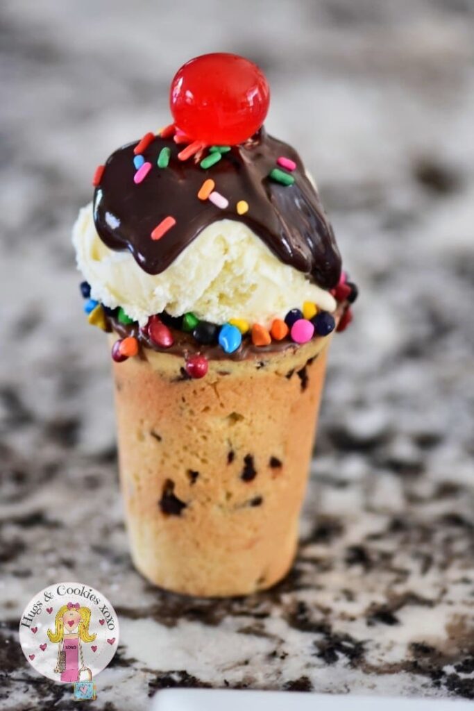 Cookie Ice Cream Cones