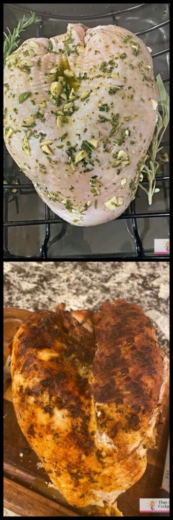Herb Roasted Turkey Breast with Sage Gravy