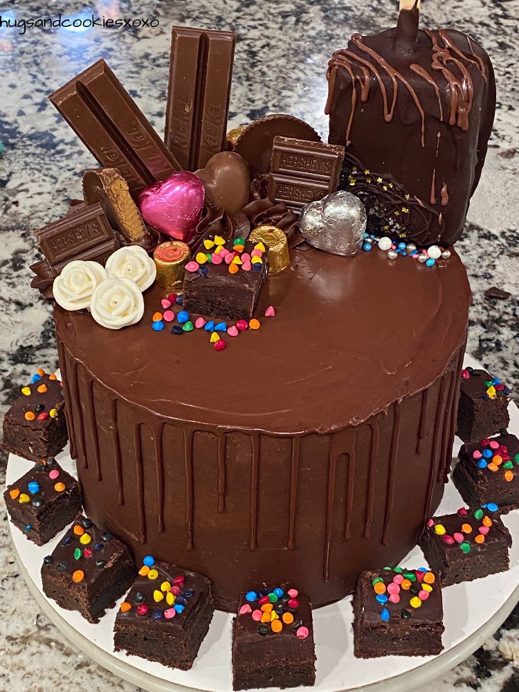 Chocolate Overload Cake – The Pink Berry