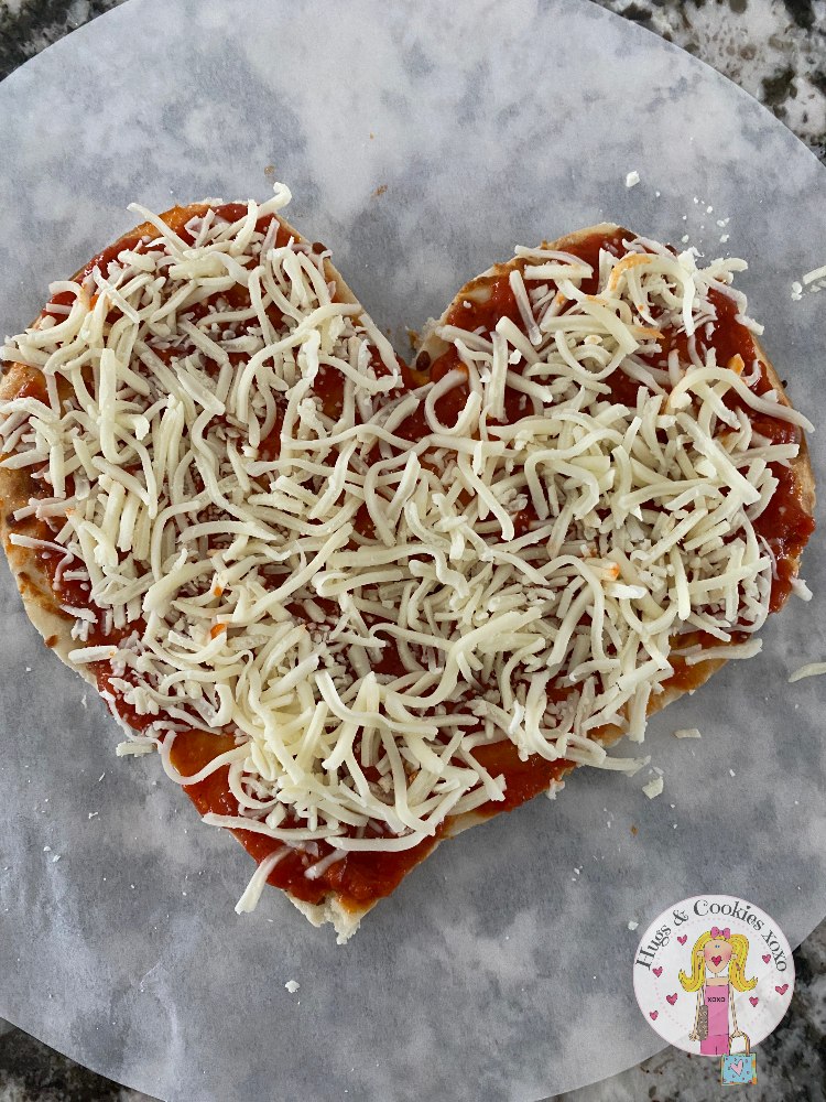 Heart Pizzas