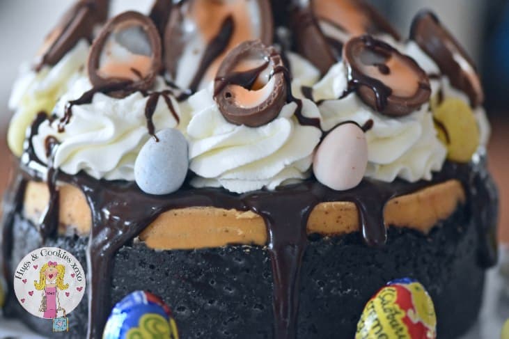 Cadbury Egg Easter Cheesecake