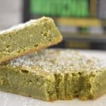 White Chocolate Matcha Brownies